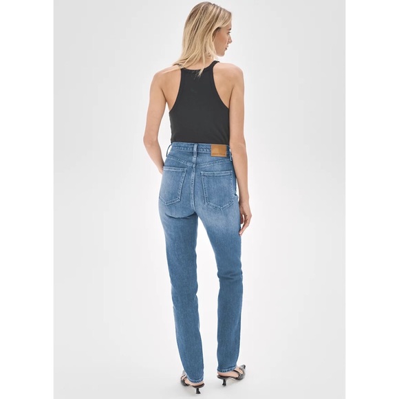 The Denim Forum YOKO High Rise Slim NWT - Picture 4 of 5